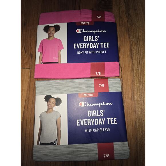 Champion Other - 2 Champion Girls Tshirts Bundle Girls Size 7/8 5840